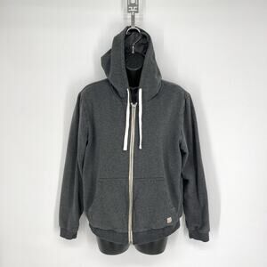 Marine Layer Men's Super Soft Textured Lined Hoodie Long Sleeve Size S Gray